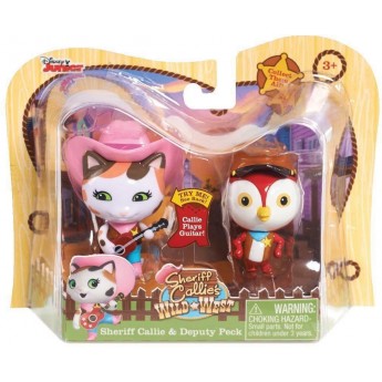 Набор функциональных фигурок Sheriff Callie Келли-музыкант и Клювик (66053)