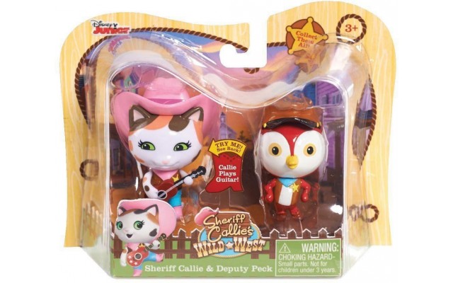Набор функциональных фигурок Sheriff Callie Келли-музыкант и Клювик (66053)