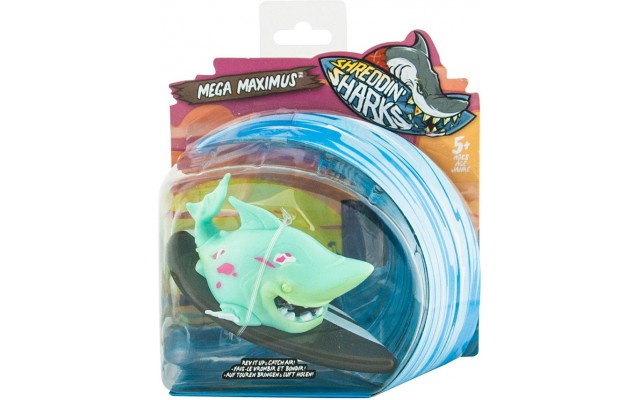 Іграшка фінгерборд Shreddin Sharks з фігуркою Mega Maximus (561910)