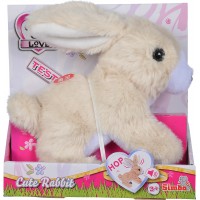 М'яка інтерактивна іграшка Chi Chi Love Кролик, зі звуком, 20 см (5893456)
