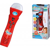 Детский микрофон Simba Веселье, звук и свет, 22 см (6832489)