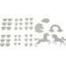 Набор Simba Единороги, 41 люминесцентный эл. (7826022) title=