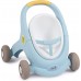 Коляска для ляльки Smoby MiniKiss 3 в 1 Прогулянкова, блакитна (210207) title=