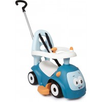 Машинка-каталка Smoby Маестро 3 в 1 з ручкою і звуком, блакитна (720304)