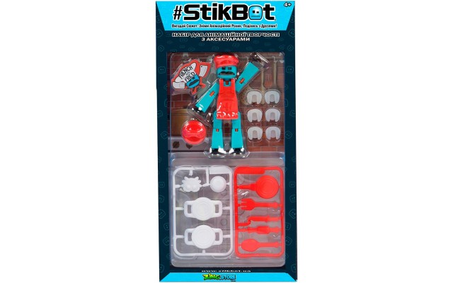 Ігровий набір для створення анімацій Stikbot S4 Кулінарне шоу (TST4620C)