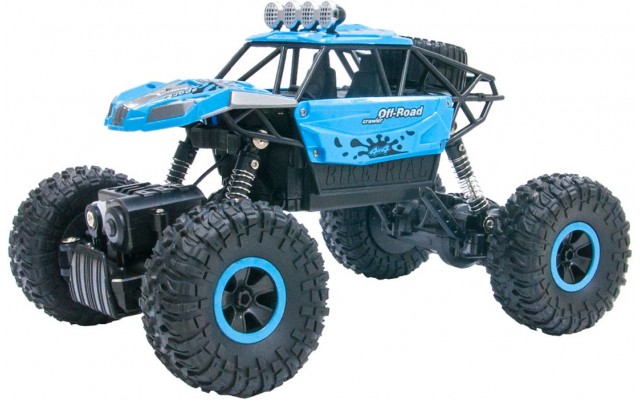 Машинка на р/у Sulong Toys Off-road Crawler Rock Sport синяя, металлическая (SL-001RHB)