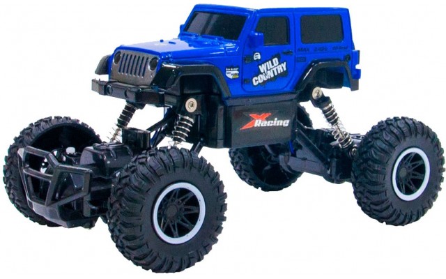 Машинка на р/у Sulong Toys Off-road Crawler Wild Country синяя (SL-106AB)