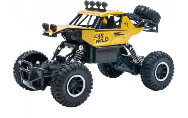 Машинка на р/у Sulong Toys Off-road Crawler Car Vs Wild жовта, металева (SL-109AG)