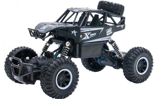 Машинка на р/у Sulong Toys Off-road Crawler Rock Sport черная, металлическая (SL-110AB)