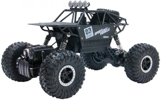 Машинка на р/у Sulong Toys Off-road Crawler MAX Speed металева матова чорна (SL-112RHMBl)