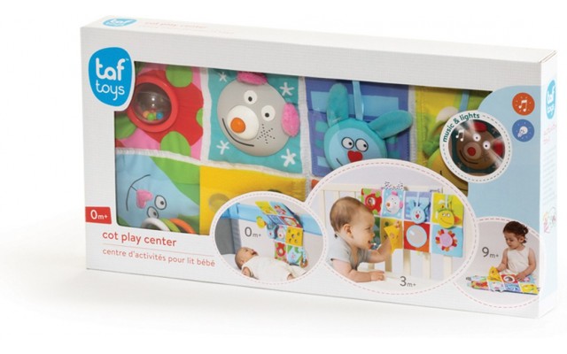 Розвиваючий центр для ліжечка Taf Toys Веселі друзі зі звуком і світлом (11655)