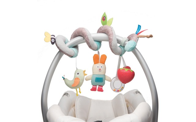 Спіраль-підвіска з іграшками для коляски та автокрісла Taf Toys В садочку (12105)