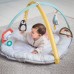 Розвиваючий музичний кокон з дугами Taf Toys Затишне гніздечко 4-в-1 для новонароджених (12235) title=