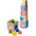 Розвиваючий сортер- пірамідка Taf Toys Саванна: Кубики Африка (12725) title=