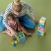 Розвиваючий сортер- пірамідка Taf Toys Саванна: Кубики Африка (12725) title=