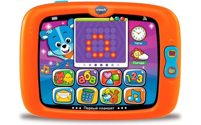 Развивающая электронная игра VTech Первый планшет рус. озвучкой (80-151426)