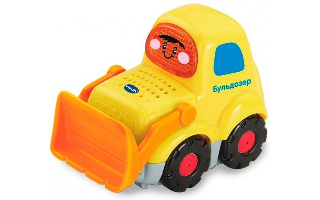 Развивающая игрушка VTech Бульдозер Бип-Бип с рус. озвучкой (80-151826)