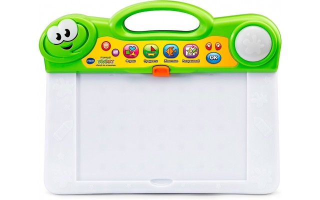 Интерактивный планшет для рисования VTech DigiArt Рисуй по огонькам со звуком (80-163826)