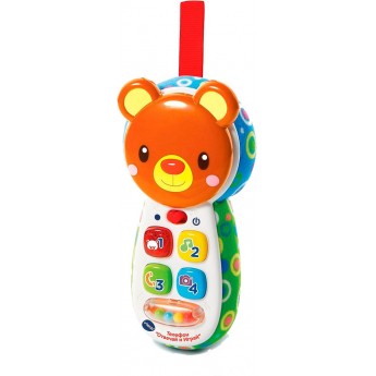 Розвиваюча іграшка-телефон VTech Відповідай та грай з рос. озвученням (80-502726)