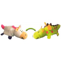 Мягкая игрушка с пайетками ZooPriatki 2 в 1 Единорог-Дракон 12 см (551IT-ZPR)