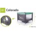 Детский манеж складной 4Baby Colorado Зеленый с сумкой для хранения (4CL06) title=