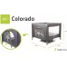 Детский манеж складной 4Baby Colorado Серый с сумкой для хранения (4CL07) title=