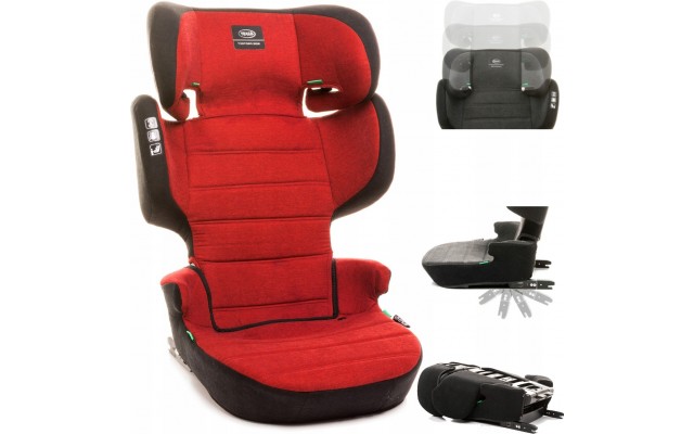 Автокрісло 4Baby Euro-Fix 15-36 кг Червоне (4EF04)