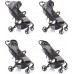 Прогулочная коляска 4Baby Flexy Красная (4FL02) title=