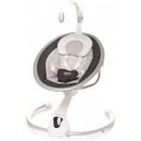 Детская качалка электрическая шезлонг 4Baby Grace Графитовая (4GR02)