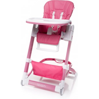 Детский стульчик для кормления 4Baby Icon Розовый (4IC04)