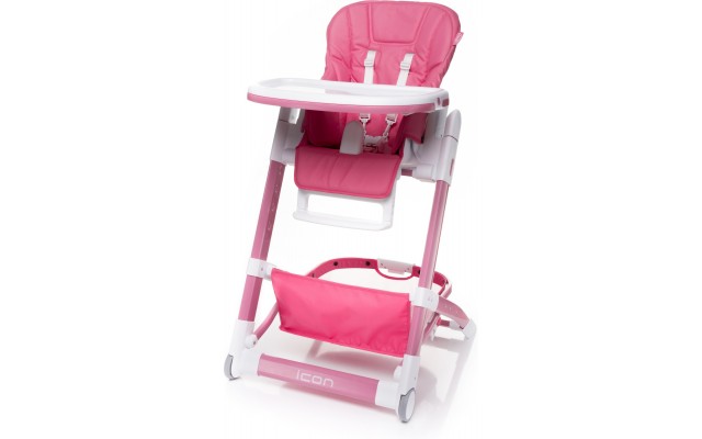 Детский стульчик для кормления 4Baby Icon Розовый (4IC04)