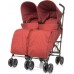 Прогулочная коляска для двойни 4Baby Twins Красная (4TW03) title=