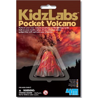 Набор для экспериментов 4M KidzLabs Карманный вулкан (00-03218)