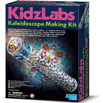 Набор-конструктор 4M KidzLabs Калейдоскоп Цветные узоры (00-03226)