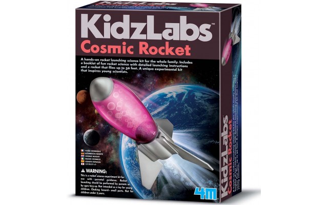Набор для экспериментов 4M KidzLabs Космическая ракета (00-03235)