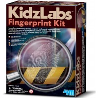 Набор юного детектива 4M KidzLabs Отпечатки пальцев (00-03248)