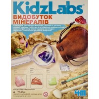 Набор для опытов 4M KidzLabs Добыча минералов, укр. (00-03252/ML)