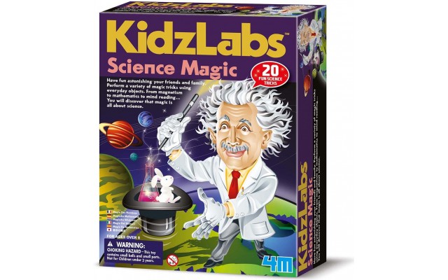 Набір для фокусів 4M KidzLabs Наукова магія (00-03265)