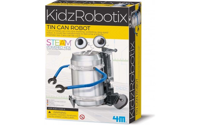 Набор-конструктор 4M KidzRobotix Робот-жестянка (00-03270)