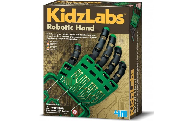 Набір-конструктор 4M KidzLabs Роботизована рука (00-03284)