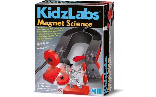 Набор для экспериментов 4M KidzLabs 10 опытов с магнитами (00-03291)