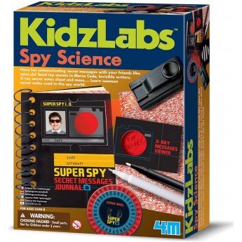 Игровой набор 4M KidzLabs Секретные сообщения шпиона (00-03295)