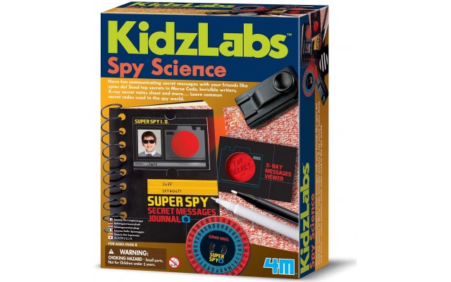 Ігровий набір 4M KidzLabs Секретні повідомлення шпигуна (00-03295)