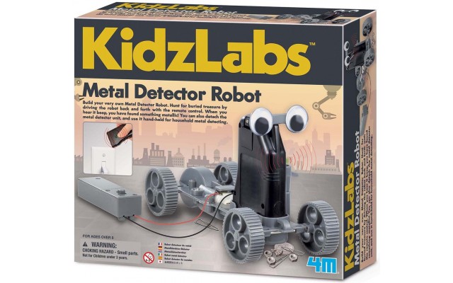 Набор-конструктор 4M KidzLabs Робот-кладоискатель (00-03297)