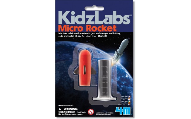 Набір для дослідів 4M KidzLabs Мікроракети (00-03305)