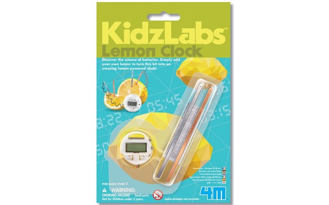 Набор для экспериментов 4M Science Kids Лимонные часы (00-03306)