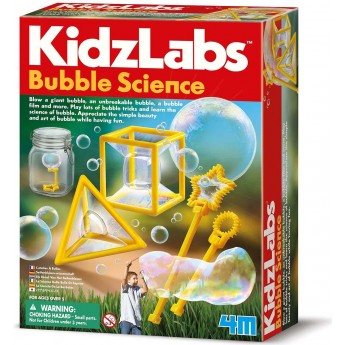 Набір для експериментів із мильними бульбашками 4M KidzLabs (00-03351)