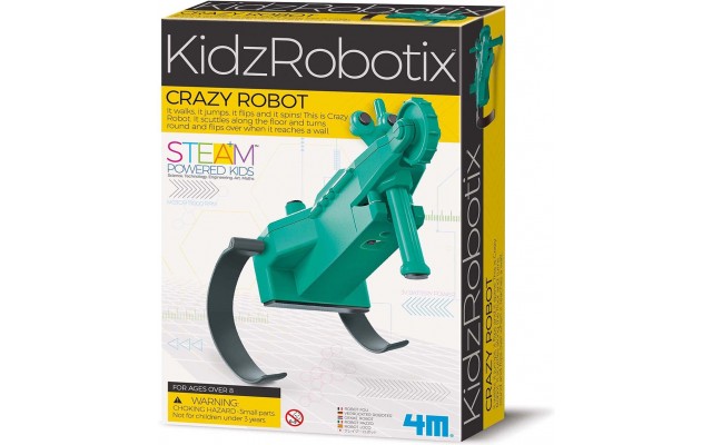 Набор-конструктор 4M KidzRobotix Безумный робот (00-03393)