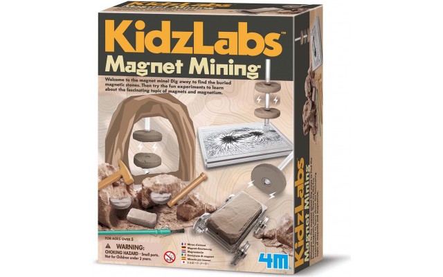 Набор для опытов 4M KidzLabs Магнитный рудник (00-03396)