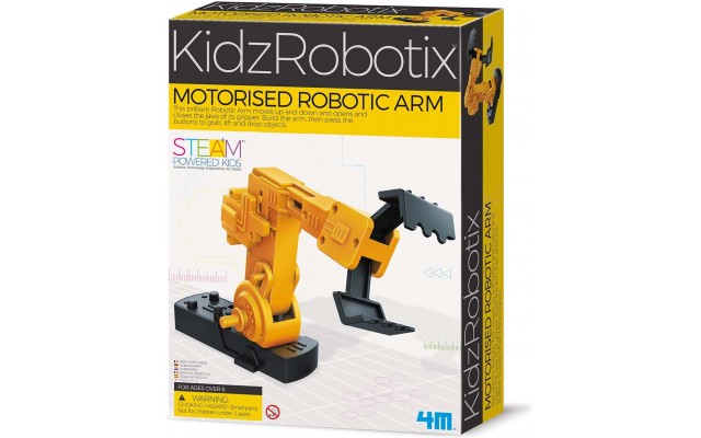 Набор-конструктор 4M KidzRobotix Моторизованная рука (00-03413)